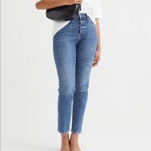 H&M Mom High Ankle Jeans NWT